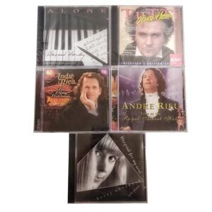 Lot of 5 CDs: Andre Rieu, Hagood Hardy, Kerri Sherwood, Beethoven Classical New